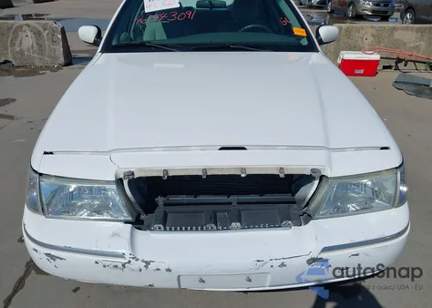 2004 Mercury Grand Marquis Gs from USA, damaged, VIN 2MEFM74W84X657690